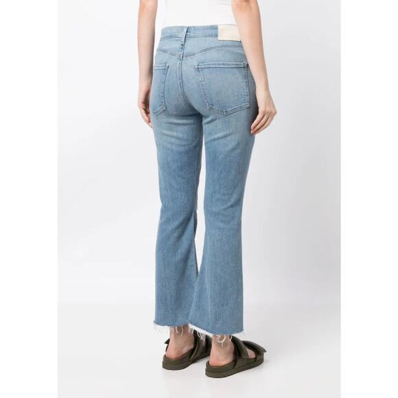 CITIZENS OF HUMANITY NWOT Isola Crop Bootcut Jeans Pixie Midrise Sz 32 $238 MSRP - Picture 5 of 14